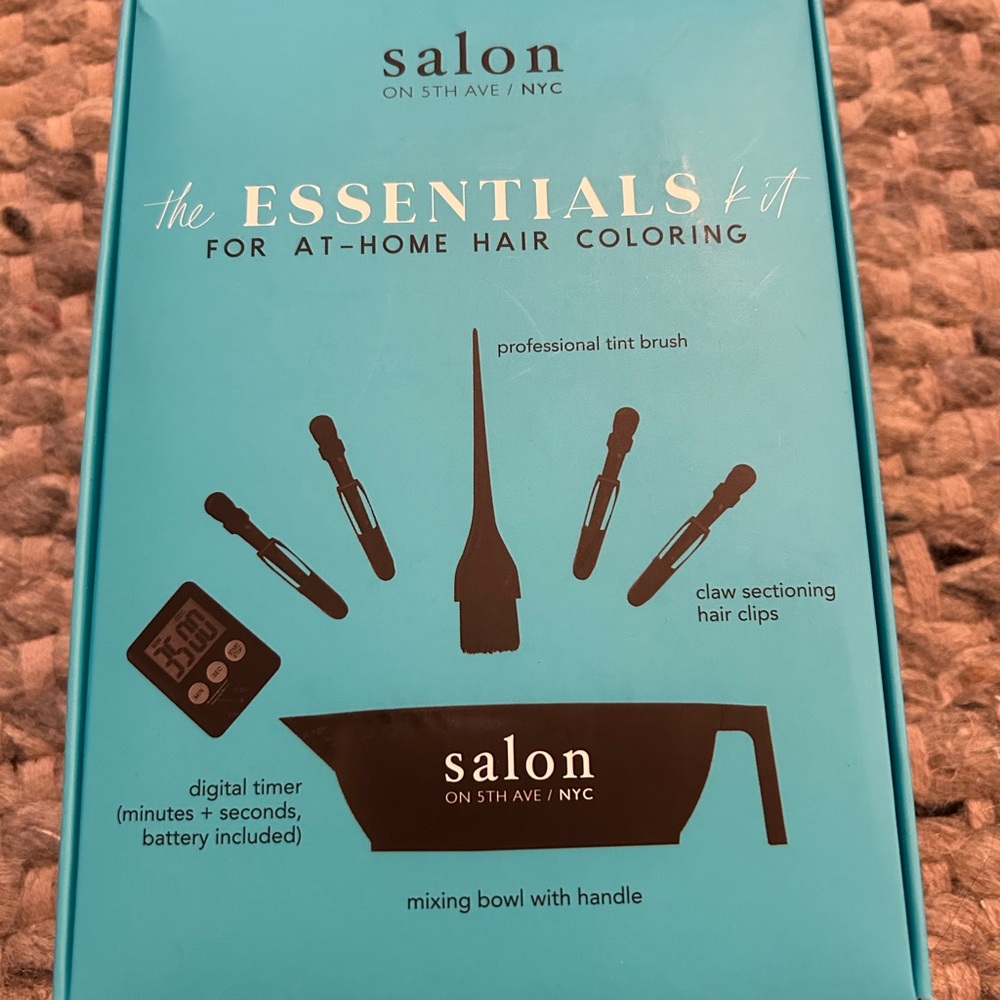 SALONI Essentials Hair Coloring Kit - Blue